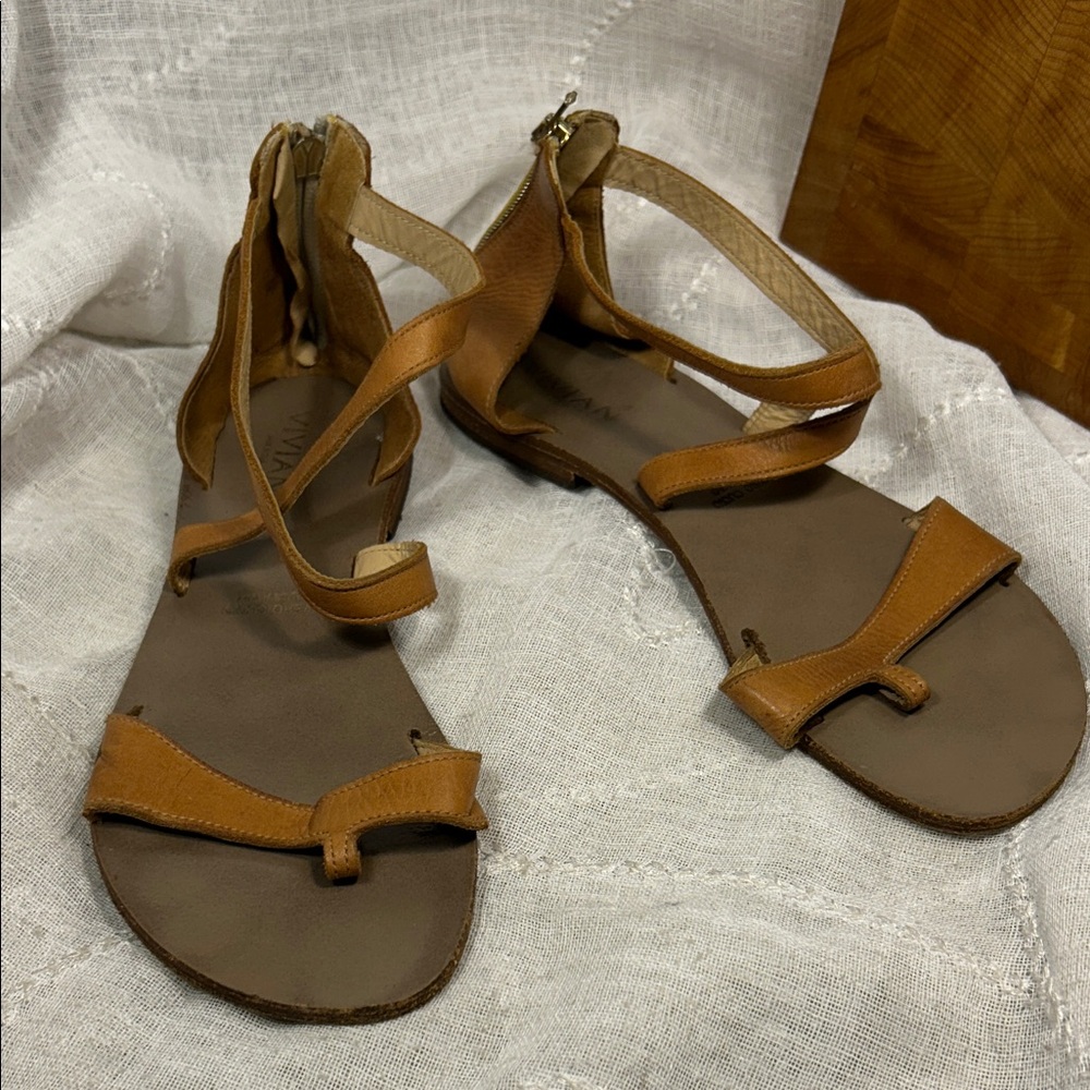 Vivian made in Italy gladiator leather sandals